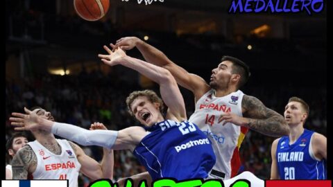 España VS Finlandia / Eurobasket 2022