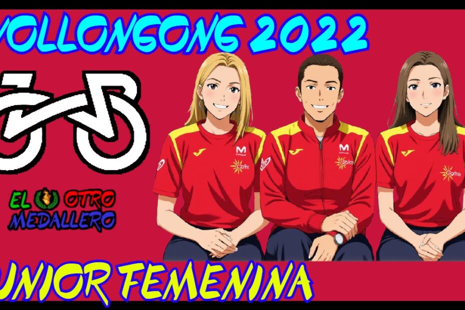 Resumen de la carrera junior femenina disputada en el campeonato del mundo de ciclismo en ruta Wollongong 2022.