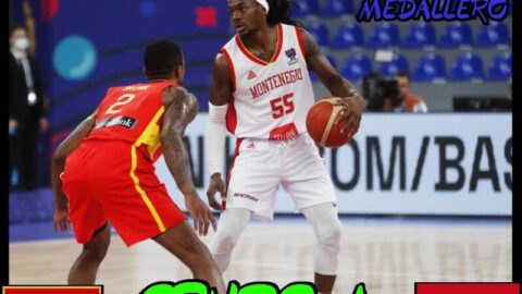 España VS Montenegro / Eurobasket 2022