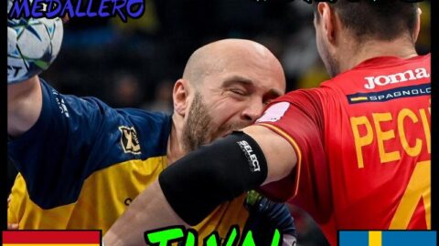 Final España VS Suecia Europeo Hungría 2022