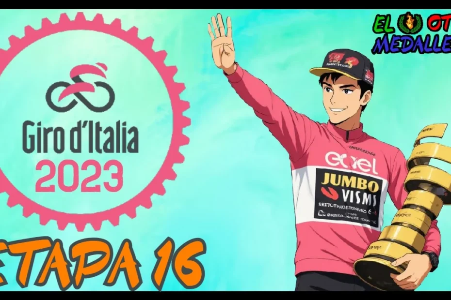 Video resumen de la decimosexta etapa de esta edición del giro de Italia 2023, con la entrada a la última semana.