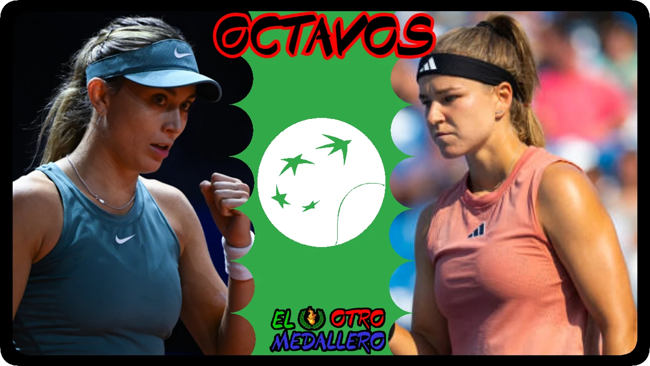 Resumen del partidazo de octavos de final entre nuestra Paula Badosa, la única con vida en el Master 1000 de Roma, frente a karolina Muchova.