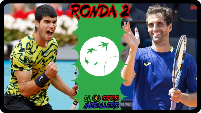 Resumen del debut del número 1 del mundo, Carlos Alcaraz, frente a otro de los nuestros Albert Ramos en el Master 1000 de Roma.