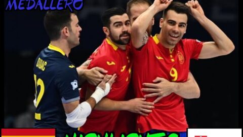 España VS Eslovaquia Europeo futbol sala 2022