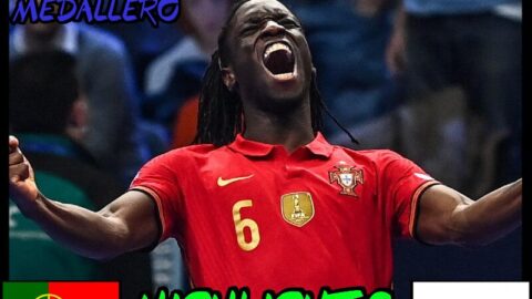 Portugal VS Rusia Europeo futbol sala 2022