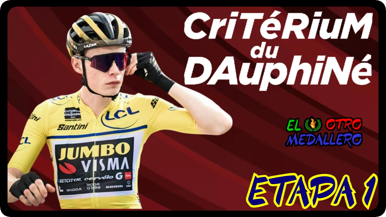 Resumen de la primera etapa de esta 75º edición de Dauphine 2023, con prácticamente todos los grandes corredores del pelotón inscritos.