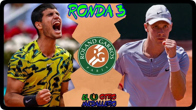 Resumen del tercer partido de Carlos Alcaraz, en este Roland Garros 2023, frente al genial e irregular Denis Shapovalov.