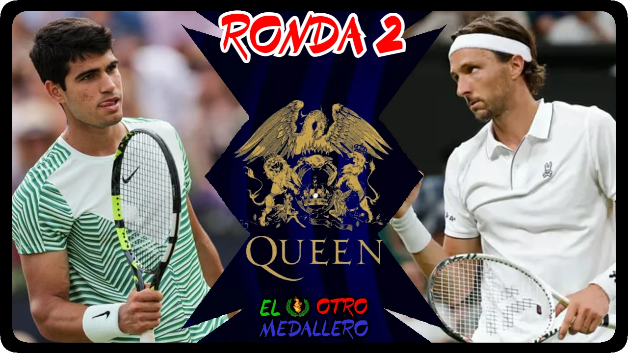 Resumen del debut de Carlos Alcaraz, en el ATP Queen's 2023, frente al francés Arthur Rinderneck, que llega a la cita como lucky looser.