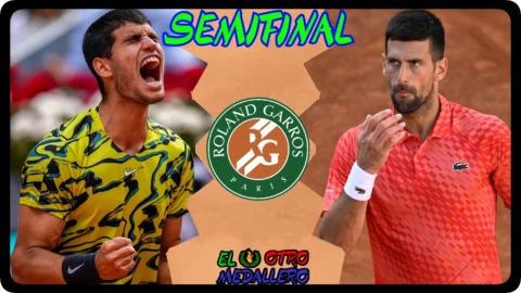 Carlos Alcaraz – Novak Djokovic / Semifinal / Roland Garros 2023
