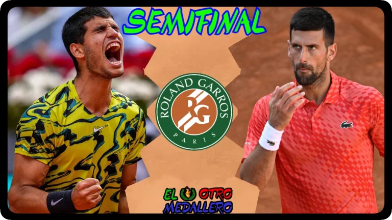 Resumen del partido soñado de la SEMIFINAL de Roland Garros 2023, Alcaraz frente a Djokovic con el número 1 también en juego.
