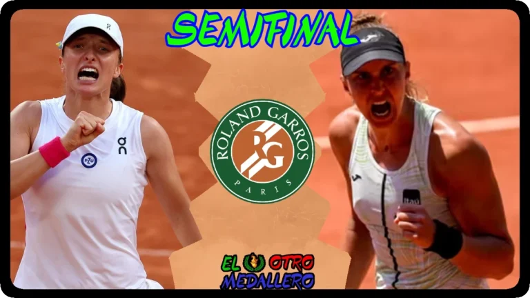 Resumen de la SEMIFINAL de Roland Garros 2023, entre la impresionante número 1 del mundo, Swiatek, y la brasileña Haddad Maia.
