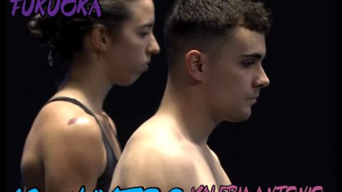 10m Sincronizados mixtos Mundial Fukuoka 2023