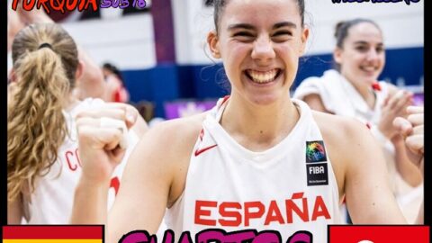 España VS Turquía / Cuartos / Eurobasket sub 18 Turquía 2023