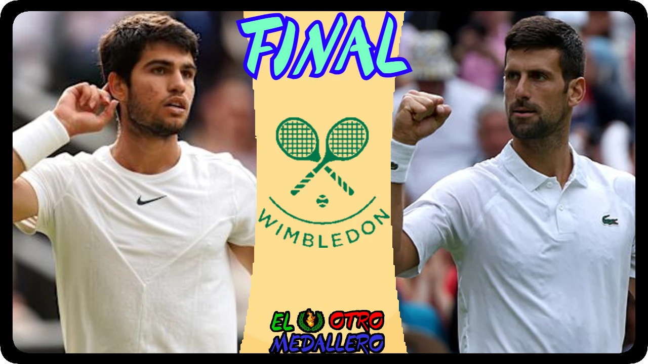 Video resumen de la GRAN FINAL de Wimbledon, la final soñada, los dos mejores frente a frente, Alcaraz y Djokovic en busca de la gloria y el número 1 del mundo.