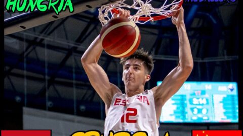 España VS China. Mundial sub19 Hungría 2023