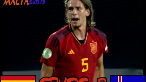 España vs Islandia Eurocopa sub 19 Malta 2023