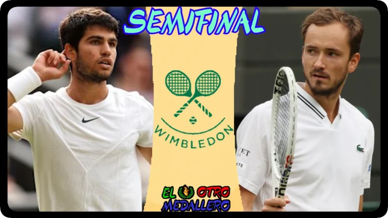 Video resumen de la las semifinales de Wimbledon, con un partidazo entre el número 1 y el número 3 del mundo.