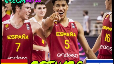 España VS Israel / Octavos / Eurobasket sub 20 Grecia 2023