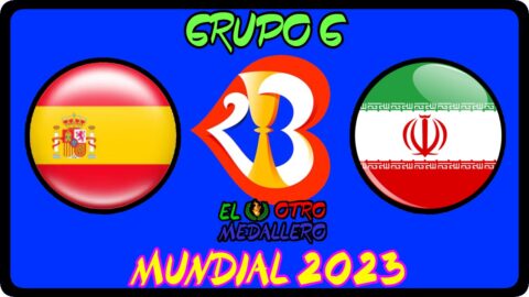 España VS Iran/ Grupo G/ mundial 2023