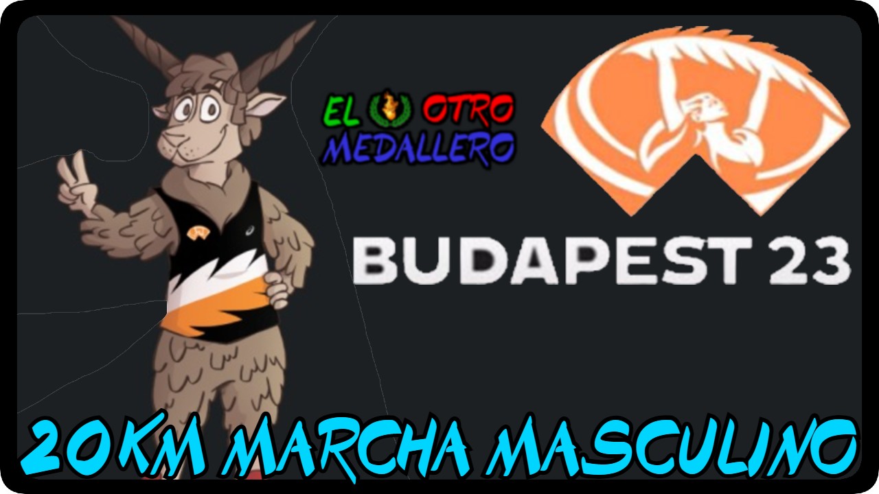 Resumen de la final de los 20km marcha masculinos de Budapest 2023, con Álvaro Martín, Diego García Carrera y Alberto Amezcua.