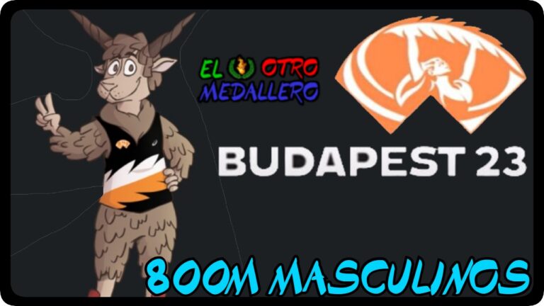 Video resumen de la final de los 800m masculinos, con Adrian Ben, Mohamed Attaoui y Saúl Ordóñez en busca del oro.