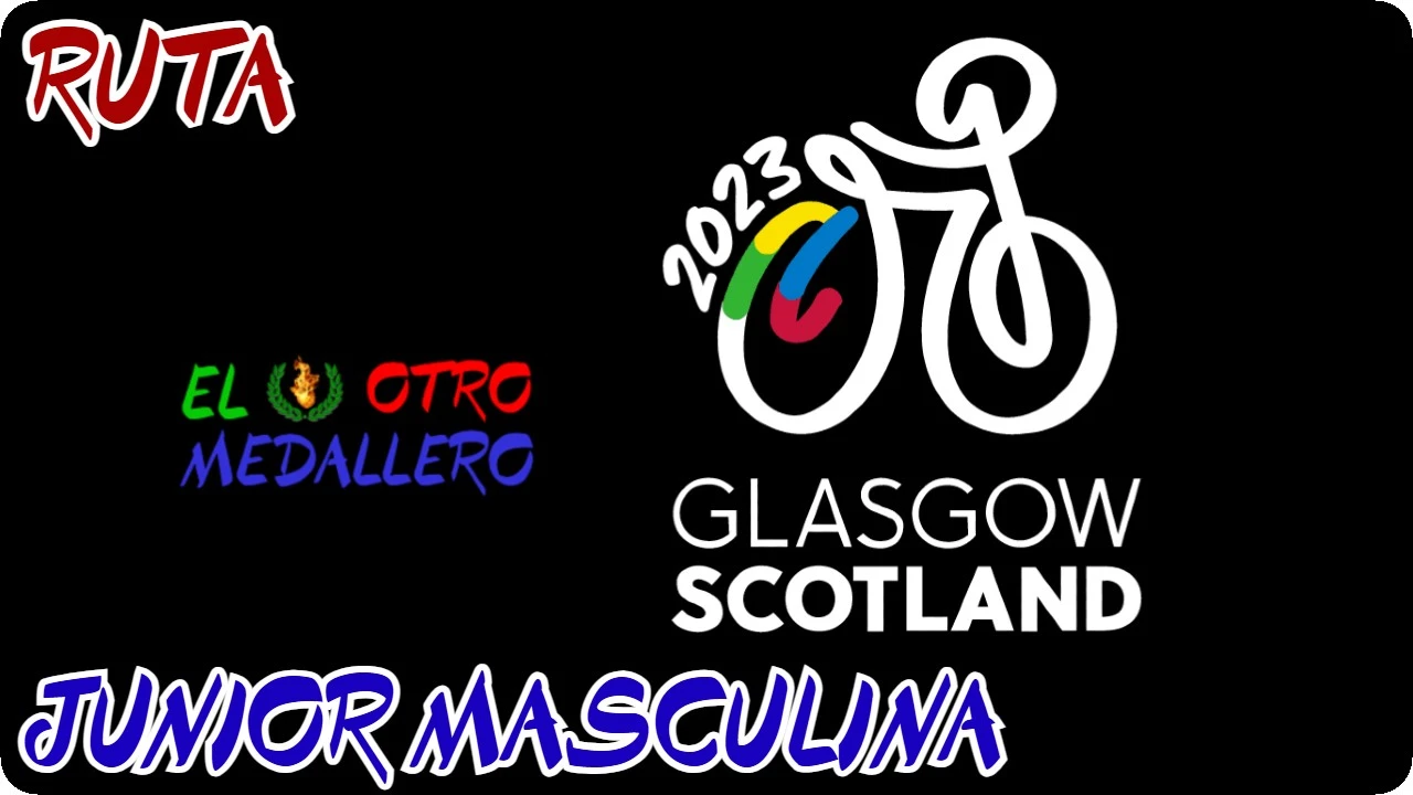 Video resumen de la final de la carrera junior masculina de ciclismo en ruta en Glasgow 2023, la de más opciones de medalla para España.