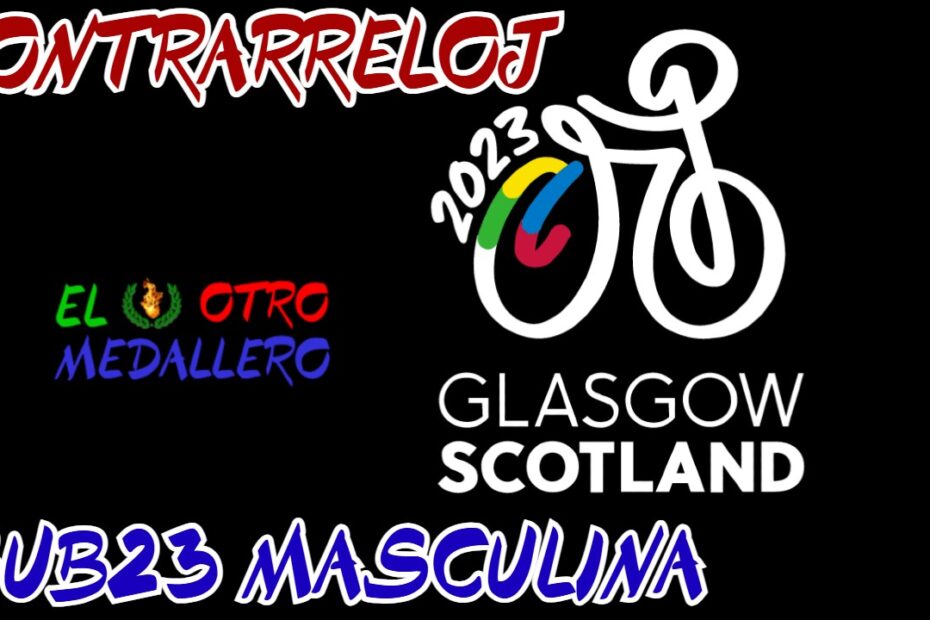 Video resumen de la final de la contrarreloj sub 23 en los mundiales de Glasgow, con Raúl García Pierna e Iván Romeo representando a España.