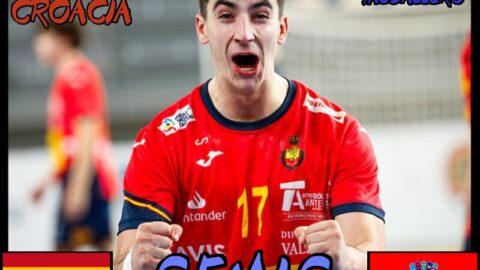 España vs Croacia. Semifinales. Mundial sub 19 Croacia 2023