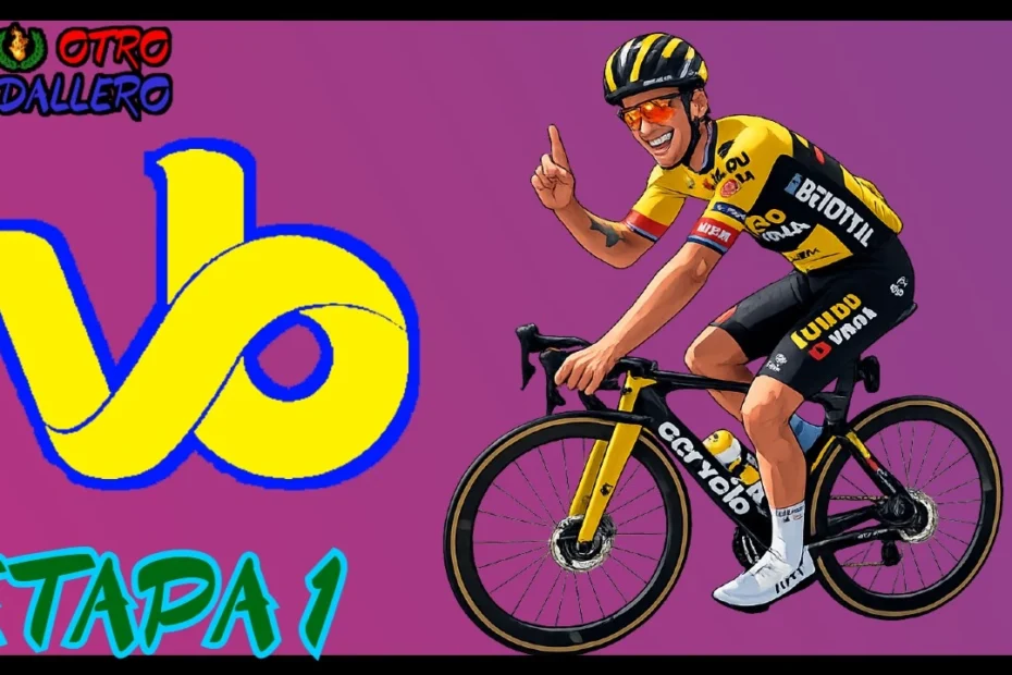 Video resumen de la primera etapa de la vuelta a Burgos, con un recorrido prácticamente llano para comenzar con una previsible volata.