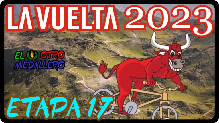 Video resumen de la decimoséptima etapa de la vuelta a España 2023, en la otra gran etapa de la vuelta con la subida al Angliru.