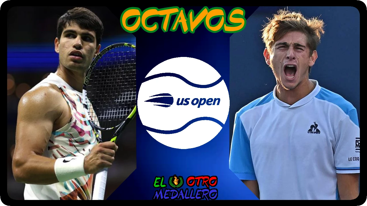 Video resumen del partidazo de los octavos de final del US Open, con el número 1 del mundo, Carlos Alcaraz, frente a la gran sorpresa Matteo Arnaldi.