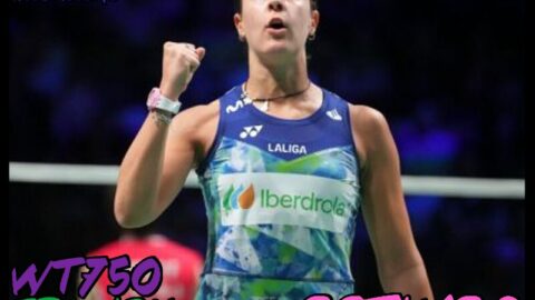 Carolina Marin VS Kusuma Wardani Super 750 Francia