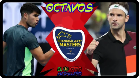Carlos Alcaraz – Grigor Dimitrov / Octavos / Master 1000 Shanghái 2023