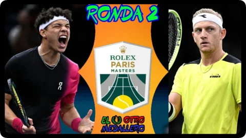 Alejandro Davidovich – Ben Shelton / Ronda de 64 / Master 1000 Paris 2023