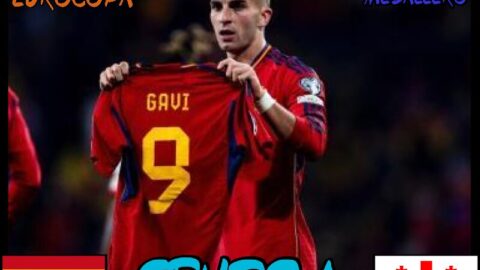 España vs Georgia. Clasificación Eurocopa 2024