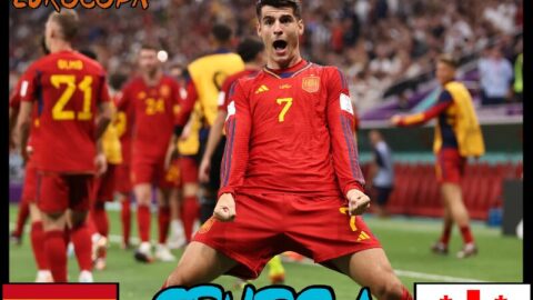 España vs Georgia. Clasificación Eurocopa 2024
