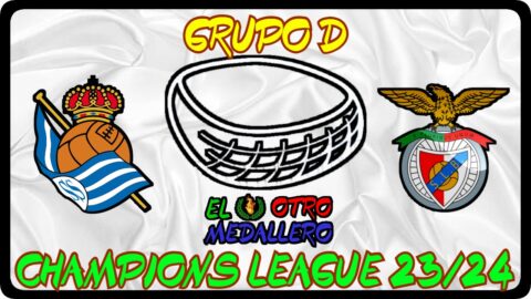 jornada 4 Real Sociedad VS benfica Grupo D Champions League