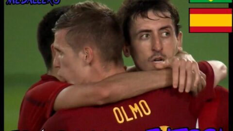 España vs Brasil / Fútbol / Juegos olímpicos Tokio 2020
