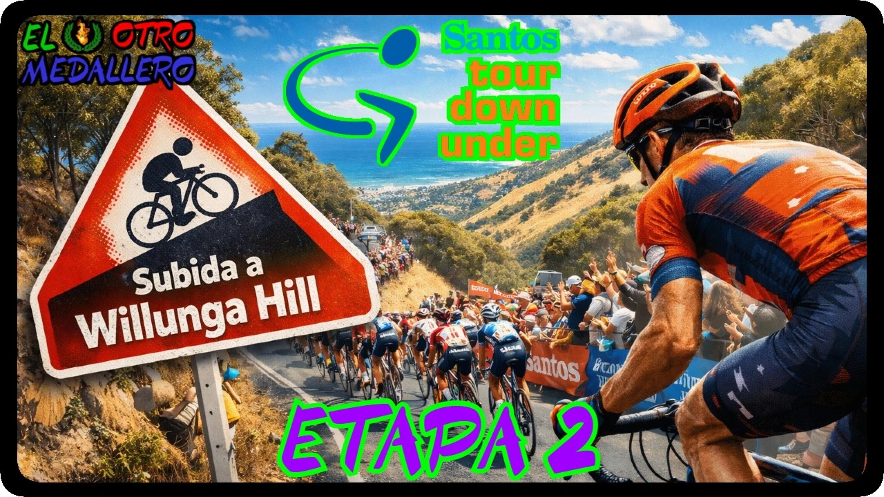 Resumen de la segunda etapa de este Tour Down Under 2024 dando el pistoletazo a la temporada ciclista, con Simon Yates como gran favorito.