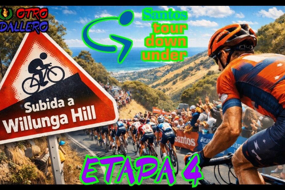 Resumen de la cuarta etapa de este Tour Down Under 2024 dando el pistoletazo a la temporada ciclista, con Simon Yates como gran favorito.