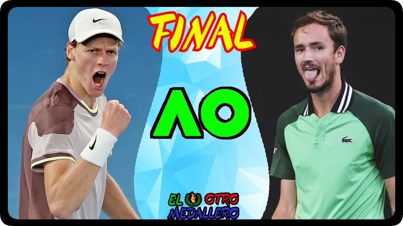 Resumen de la GRAN FINAL en el Open de Australia 2024, entre Jannik Sinner y Daniil Medvedev por la gloria en el primer grand slam.
