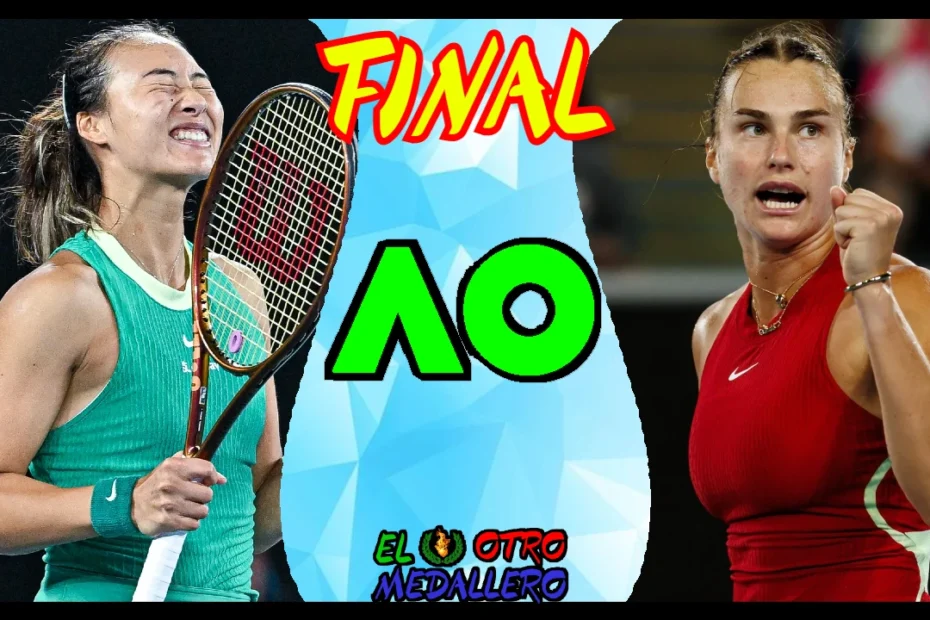 Resumen de la GRAN FINAL en el Open de Australia 2024, entre la debutante, Zheng Qinwen, y la defensora del título, Aryna Sabalenka.