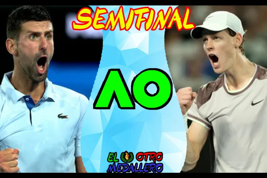 Resumen de las SEMIFINALES en el Open de Australia 2024, entre Novak Djokovic y Jannik Sinner en la presunta final anticipada.