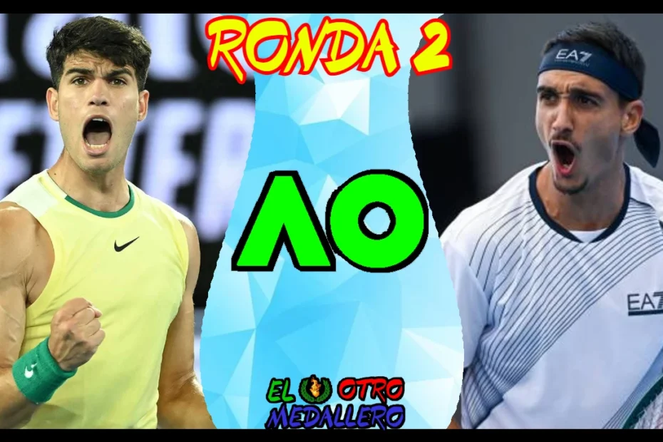 Resumen del segundo partido de Carlos Alcaraz en el open de Australia 2024, frente al italiano Lorenzo Sonego que quiere dar la sorpresa.