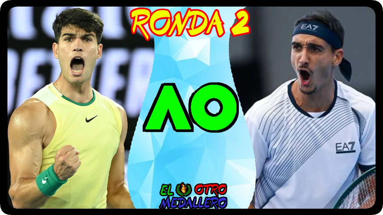 Resumen del segundo partido de Carlos Alcaraz en el open de Australia 2024, frente al italiano Lorenzo Sonego que quiere dar la sorpresa.