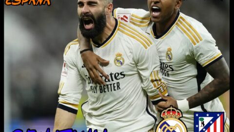 Real Madrid VS Atlético de Madrid Semifinal Supercopa 2024