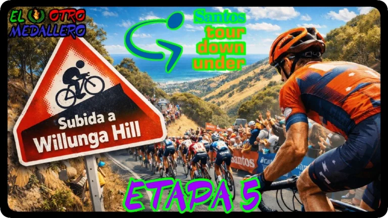 Resumen de la quinta etapa de este Tour Down Under 2024 dando el pistoletazo a la temporada ciclista, con Simon Yates como gran favorito.