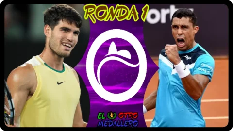 Carlos Alcaraz – Thiago Monteiro / Ronda 32 / Master 500 Rio 2024