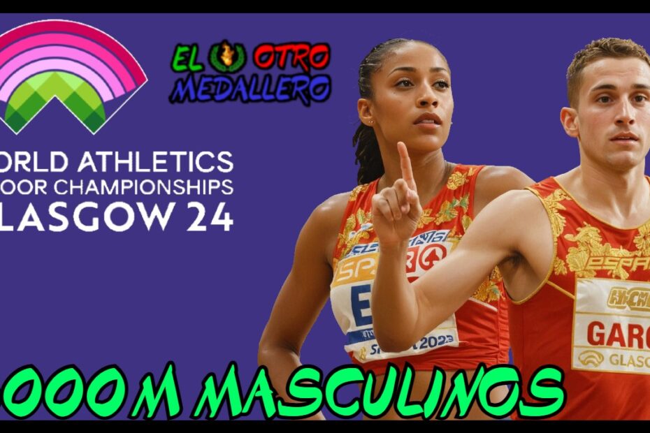 Resumen de la final de los 3000m masculinos en Glasgow 2024 con Adel Mechaal que quiere repetir como mínimo la plata de Istambul 2023.