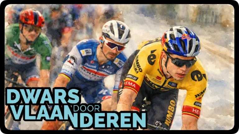 Resumen de la gran clásica belga, una A Través de Flandes masculina de 2024 para abrir boca de cara al Tour de Flandes del domingo.